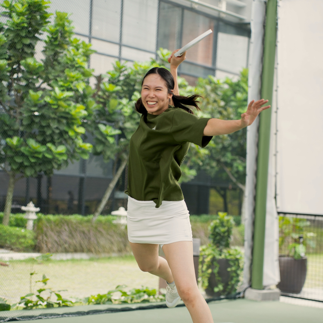 The Oversized Tee in Forest Green