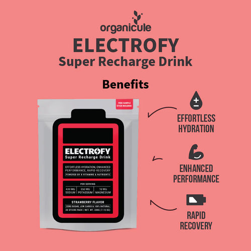Electrofy Super Recharge Drink Strawberry (1 Sachet)