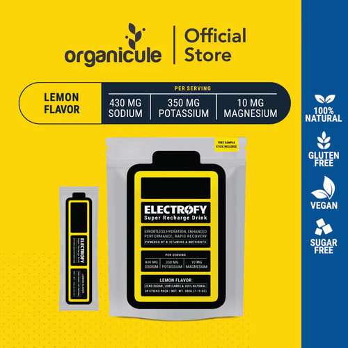 Electrofy Super Recharge Drink Lemon (1 Sachet)