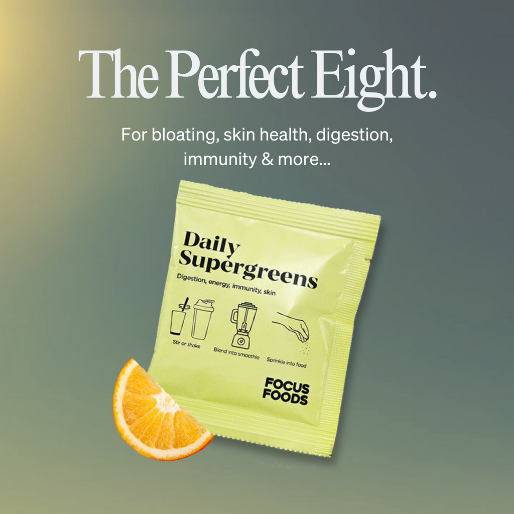 FOCUS FOODS Daily Supergreens Orange 15's